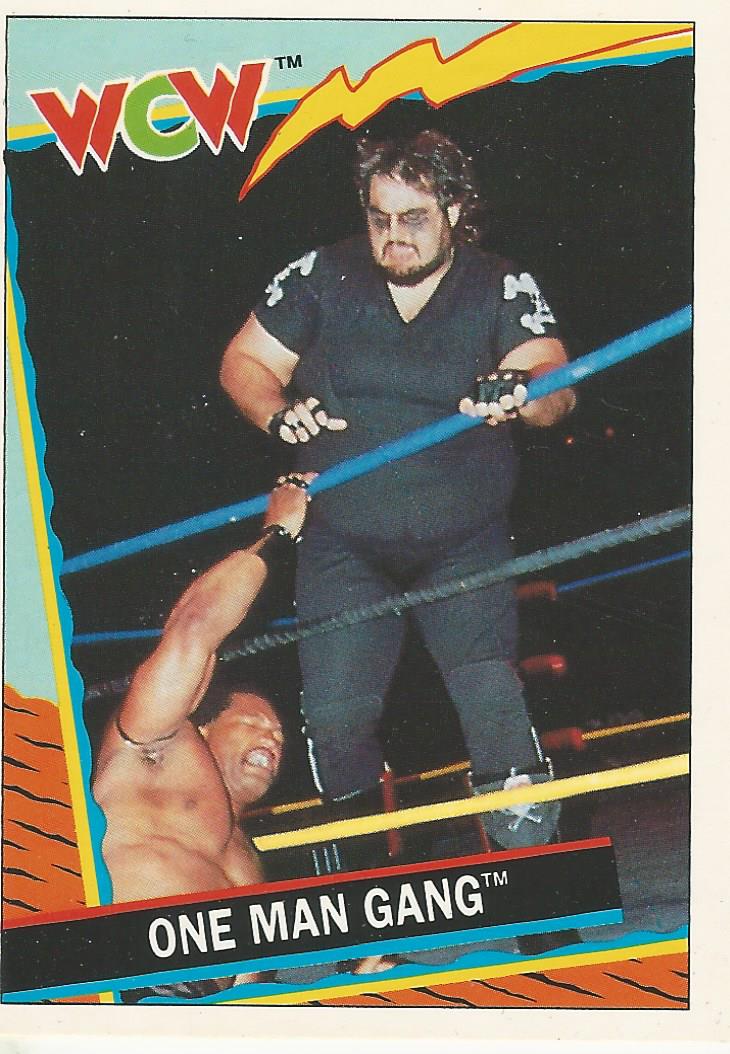 WCW Topps 1992 One Man Gang #46