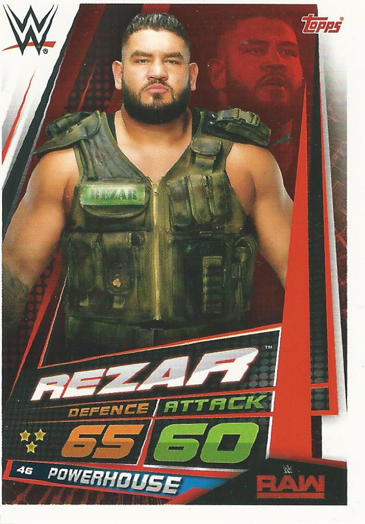 WWE Topps Slam Attax Universe 2019 Rezar #46