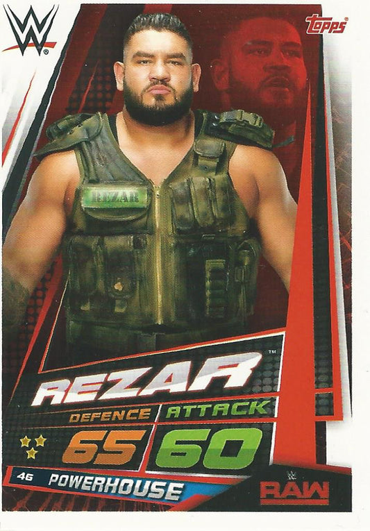 WWE Topps Slam Attax Universe 2019 Rezar #46