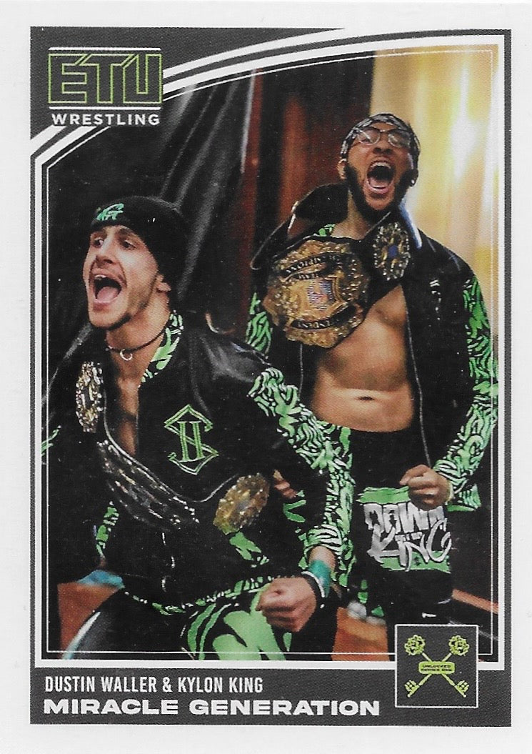 Dustin Waller & Kylon King – Miracle Generation trading card PW Catalog