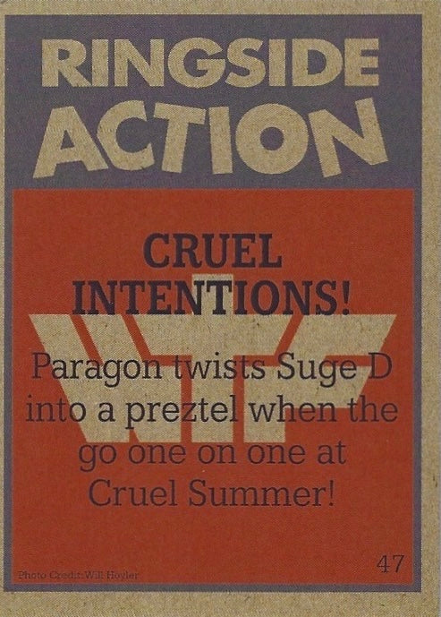 Ringside Action – Cruel Intentions! trading card PW Catalog