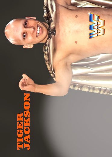 Tiger Jackson – WWF trading card PW Catalog