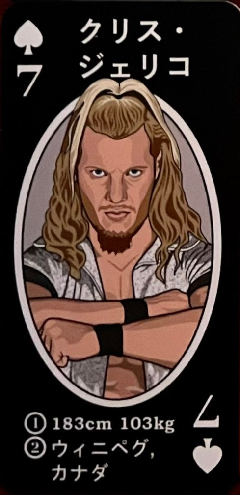 Chris Jericho trading card PW Catalog