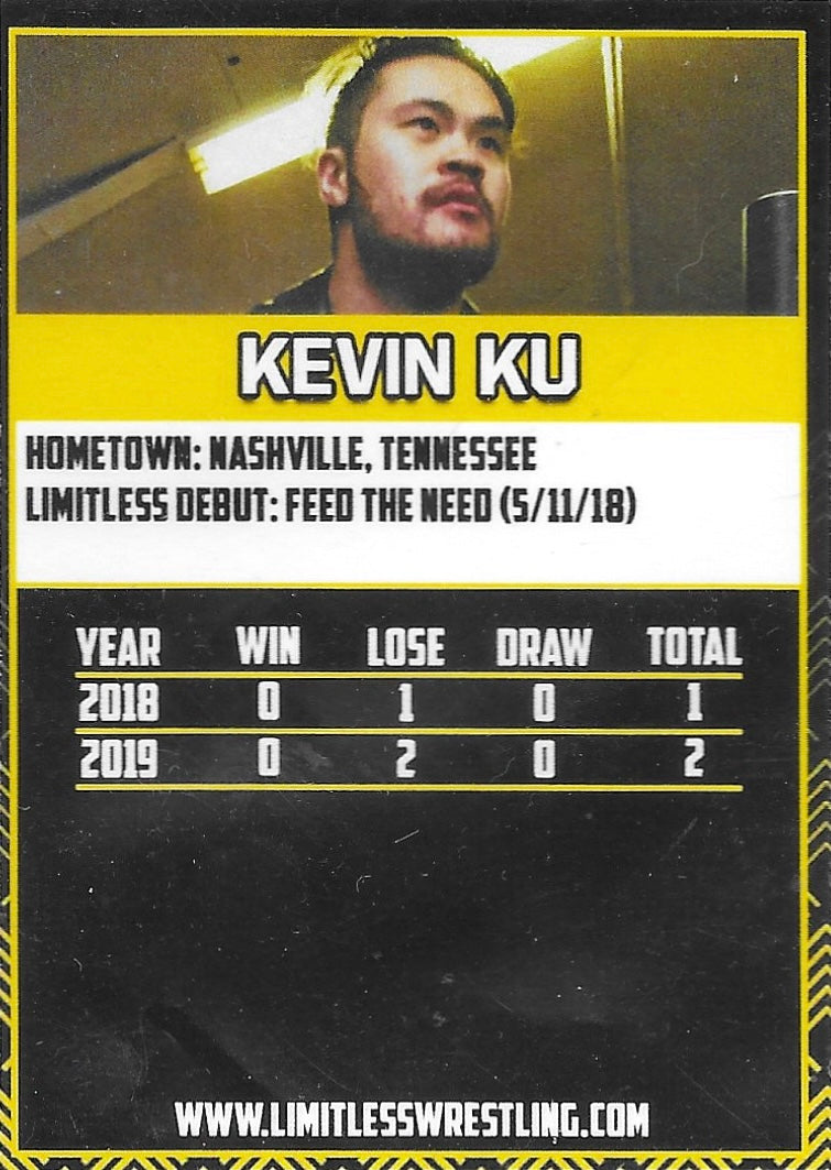 Kevin KU trading card PW Catalog