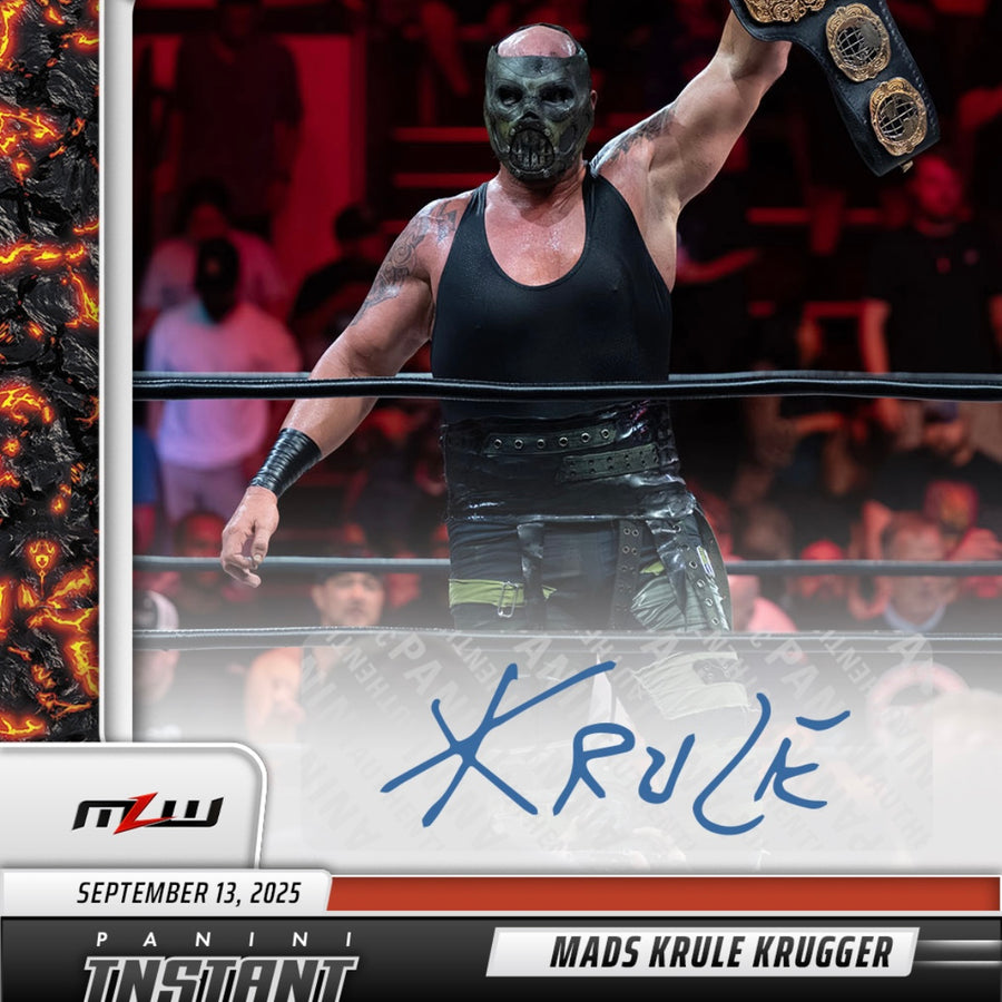 Mads Krule Krugger – Mads Krule Krugger Wins Title in Shocker trading card PW Catalog