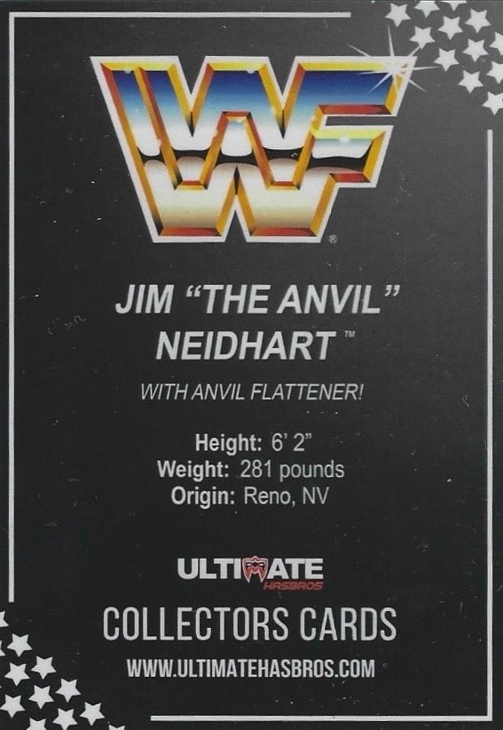 JIM “the Anvil” Neidhart trading card PW Catalog