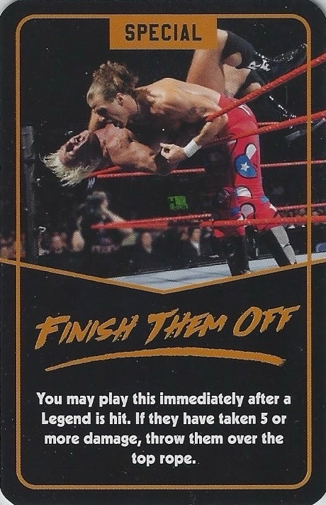 Finish Them OFF trading card PW Catalog