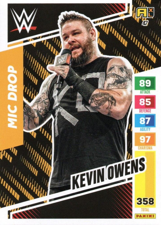 Kevin Owens trading card PW Catalog