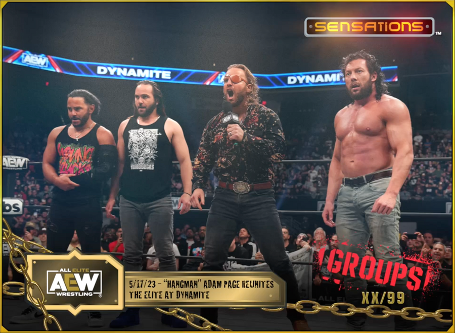 5/17/23 – The Elite – “Hangman” Adam Page Reunites the Elite at Dynamite