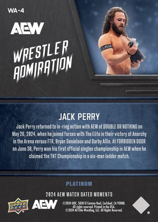 Wrestler Admiration – Jack Perry