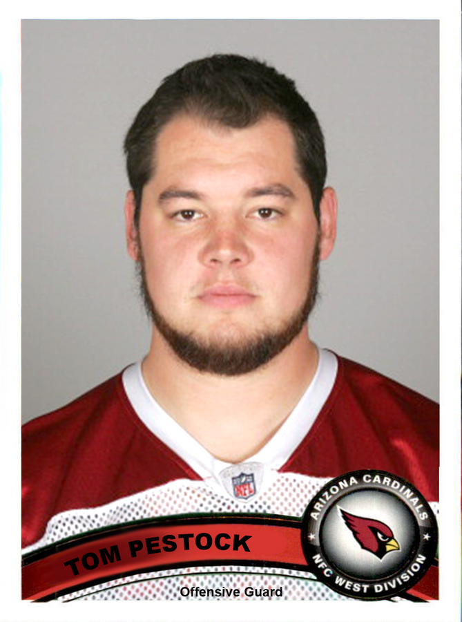 TOM Pestock – Arizona Cardinals trading card PW Catalog