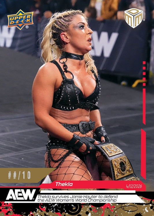 Thekla – Thekla Survives Jamie Hayter to Defend the AEW Women’s World Championship