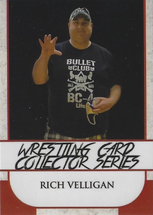 Rich Velligan trading card PW Catalog