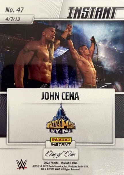 John Cena – Cena Defeats the Rock in Rematch at Wrestlemania 29