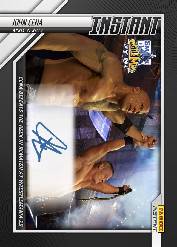 John Cena – Cena Defeats the Rock in Rematch at Wrestlemania 29
