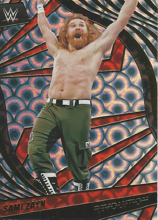 WWE Panini Revolution 2022 Sami Zayn #34 GROOVE