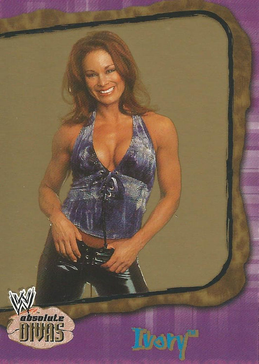 WWE Fleer Absolute Divas 2002 Ivory #28 Bronze