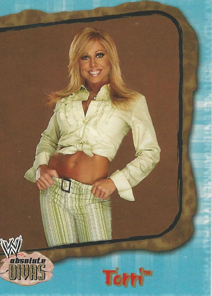 WWE Fleer Absolute Divas 2002 Terri Runnels #27 Bronze