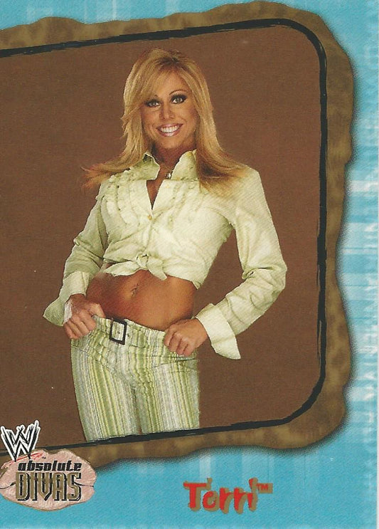 WWE Fleer Absolute Divas 2002 Terri Runnels #27 Bronze