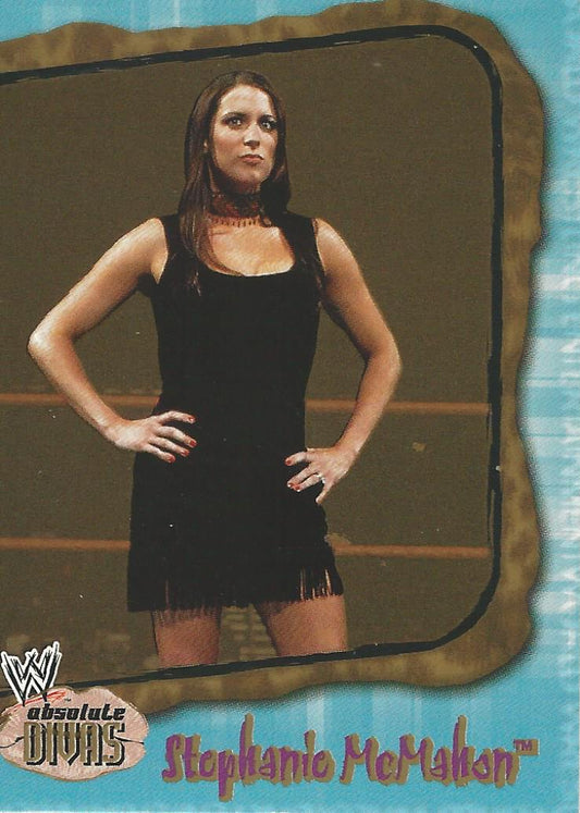 WWE Fleer Absolute Divas 2002 Stephanie McMahon #25 Bronze