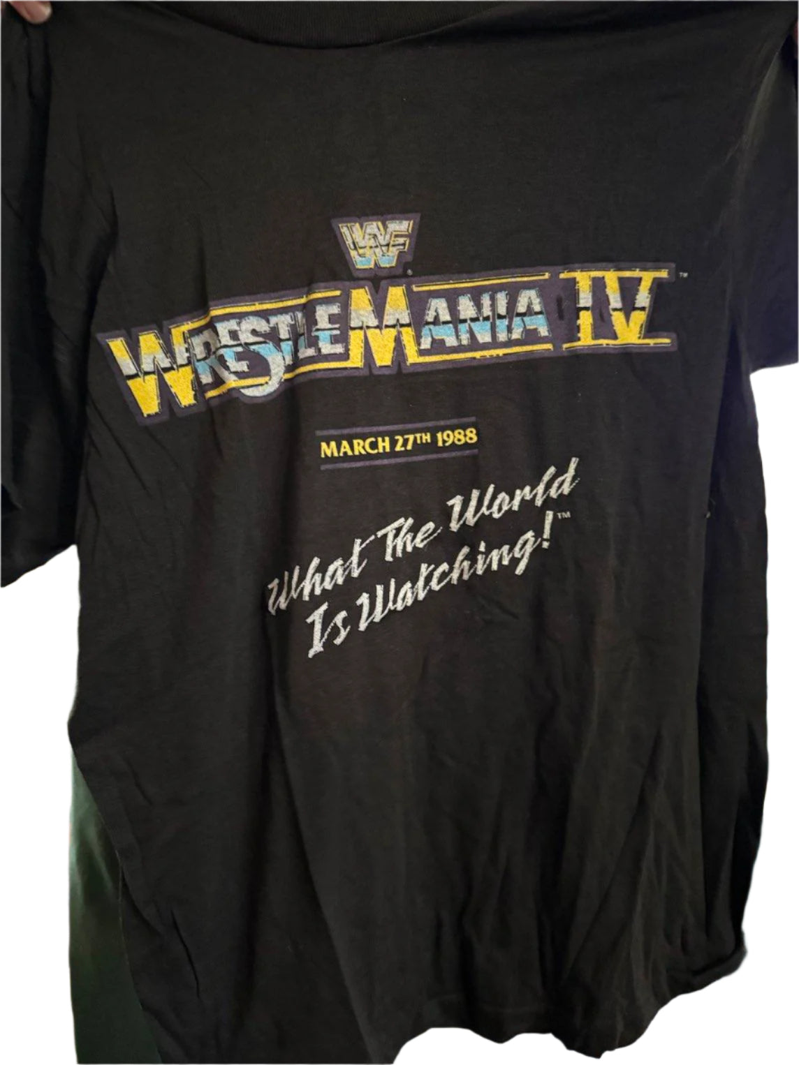 WrestleMania 4 T-shirt Pwcatalog