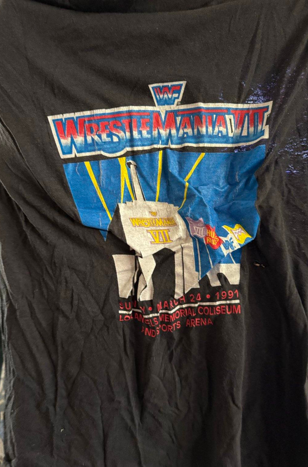 WrestleMania 7 T-shirt Pwcatalog