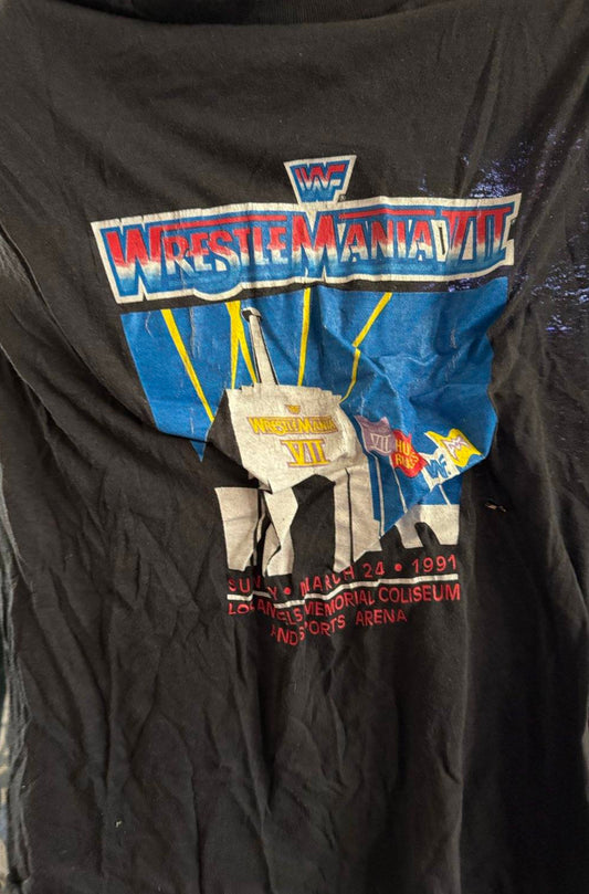 WrestleMania 7 T-shirt Pwcatalog