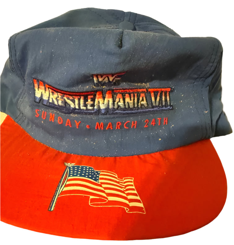 WrestleMania 7 Hat Pwcatalog