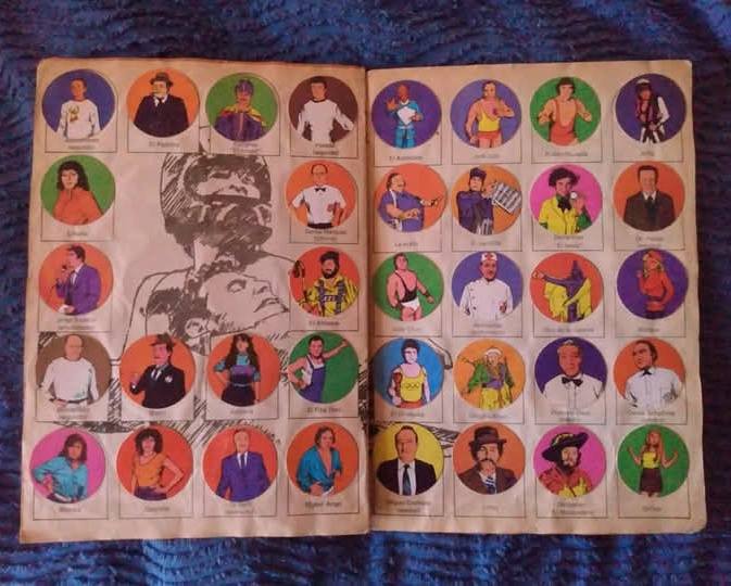 Titanes en el Ring Stickers Album From Argentina 1982 Stickers Album PW Catalog