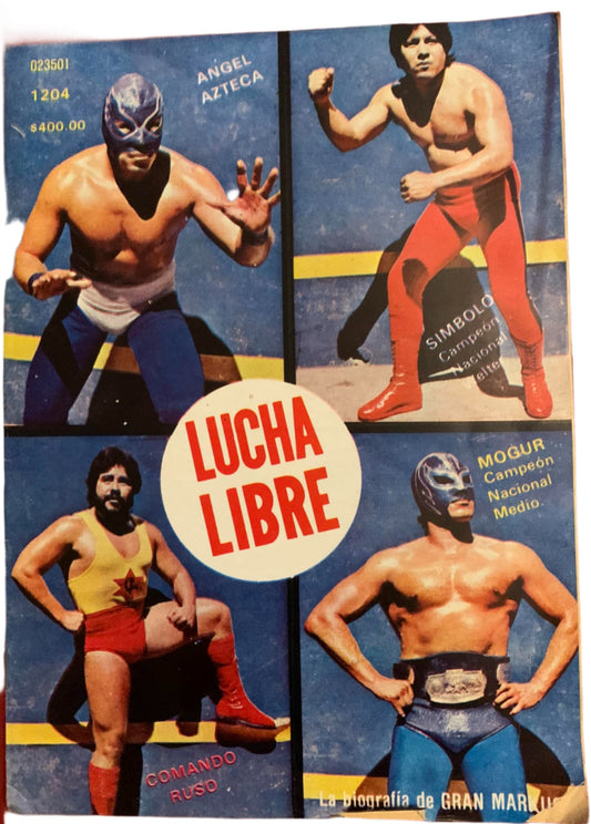 Lucha Libre Volume 1204 Magazine PWcatalog