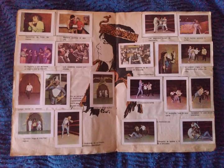 Titanes en el Ring Stickers Album From Argentina 1982 Stickers Album PW Catalog
