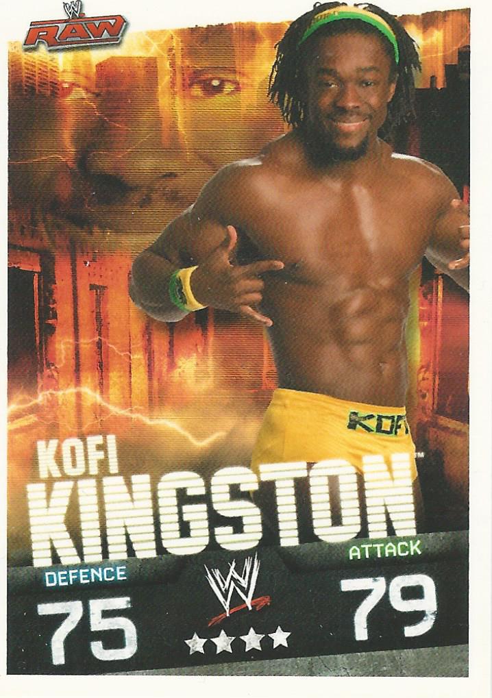 WWE Topps Slam Attax Evolution 2010 Kofi Kingston #47