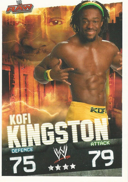 WWE Topps Slam Attax Evolution 2010 Kofi Kingston #47