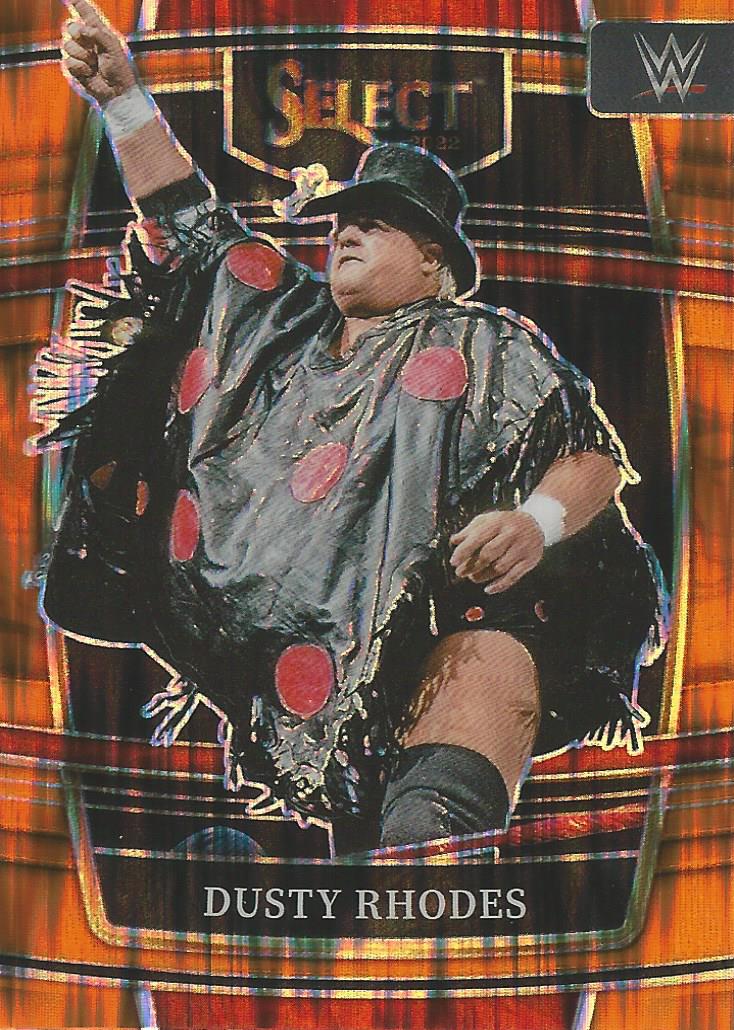 WWE Panini Select 2022 Dusty Rhodes #47 Orange Flash