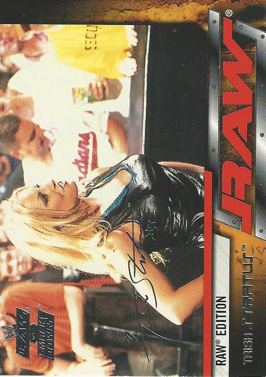 WWE Fleer Raw vs Smackdown 2002 Trish Stratus #47