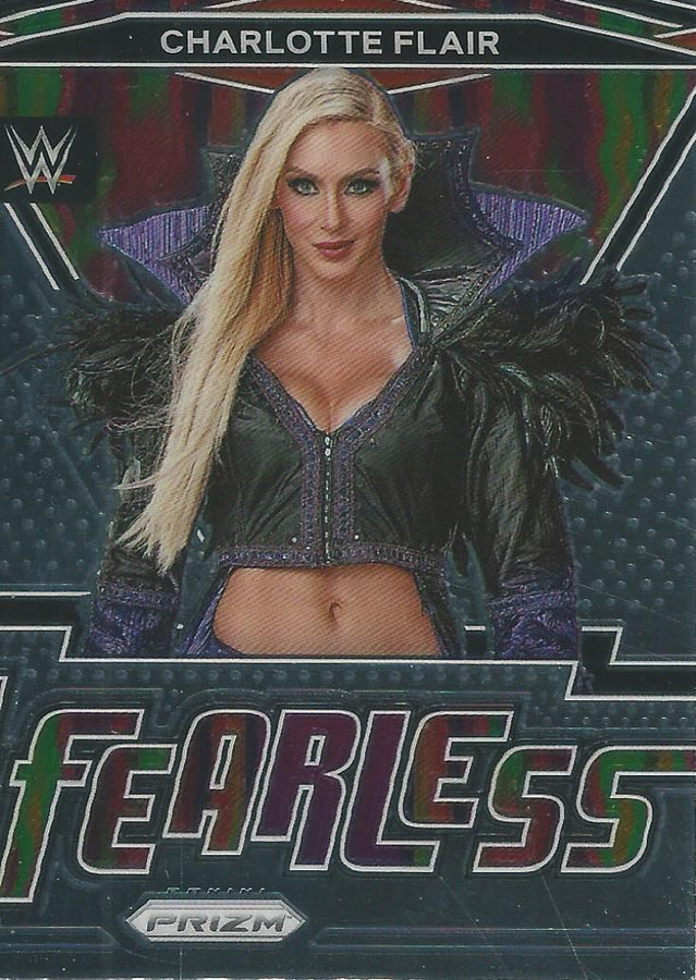 WWE Panini Prizm 2022 Fearless Charlotte Flair #21