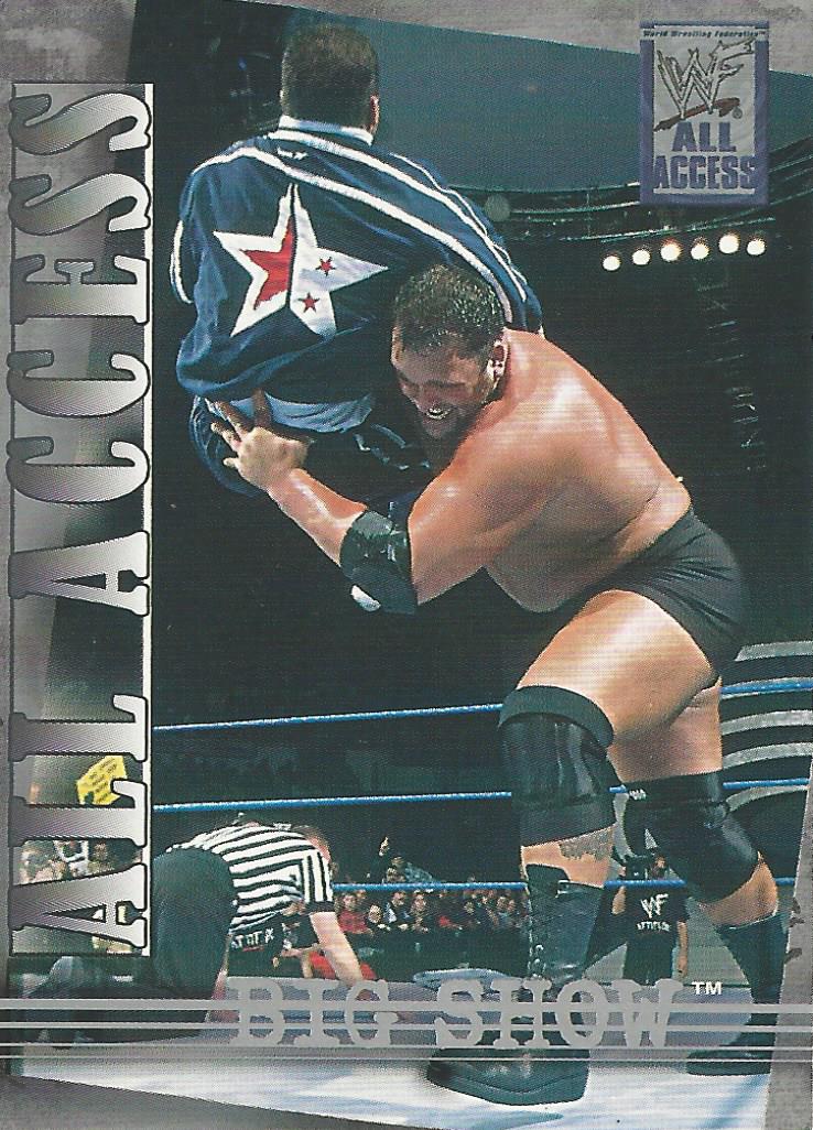 WWF Fleer All Access 2002 Big Show #47