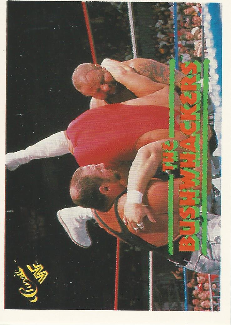 WWF Classic Trading Cards 1990 Bushwhackers No.47 trading card PW Catalog