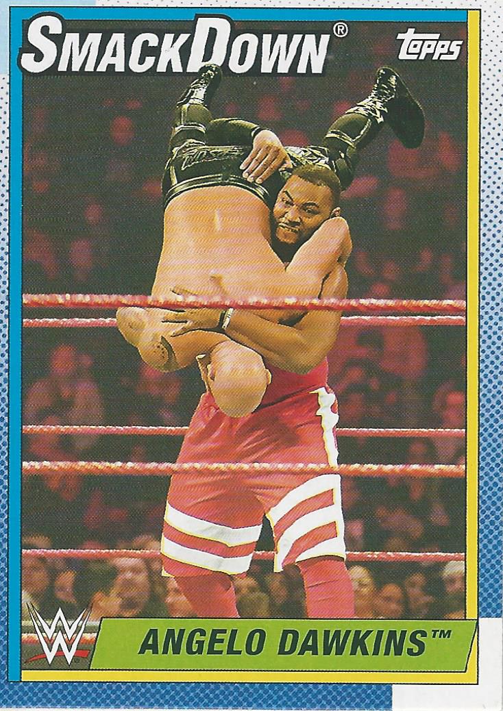 WWE Topps Heritage 2021 Angelo Dawkins #47