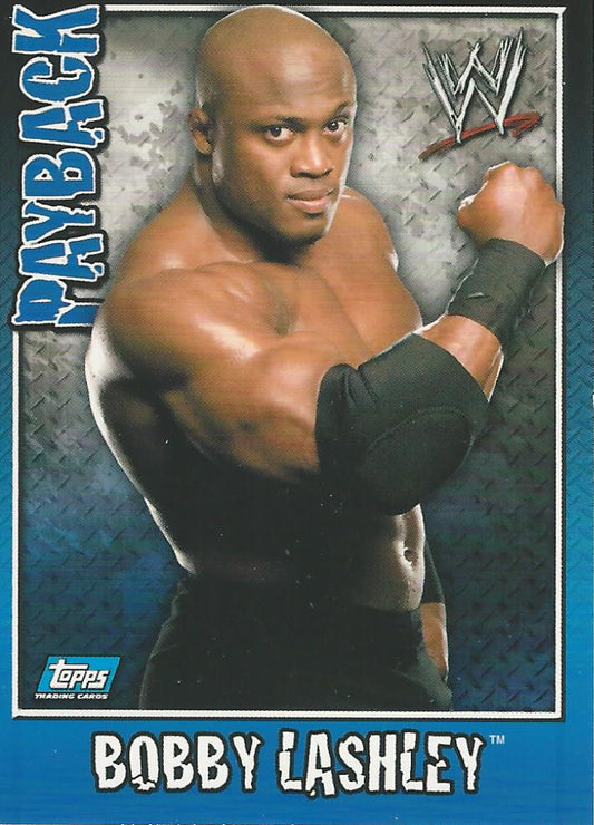 WWE Topps Payback 2006 Bobby Lashley #47