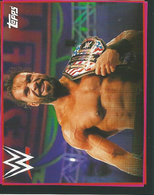 WWE Topps Road to Wrestlemania Stickers 2021 Jinder Mahal #47
