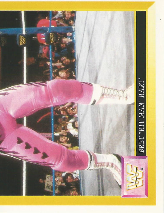WWF Merlin Sticker 1994 Bret Hitman Hart #47