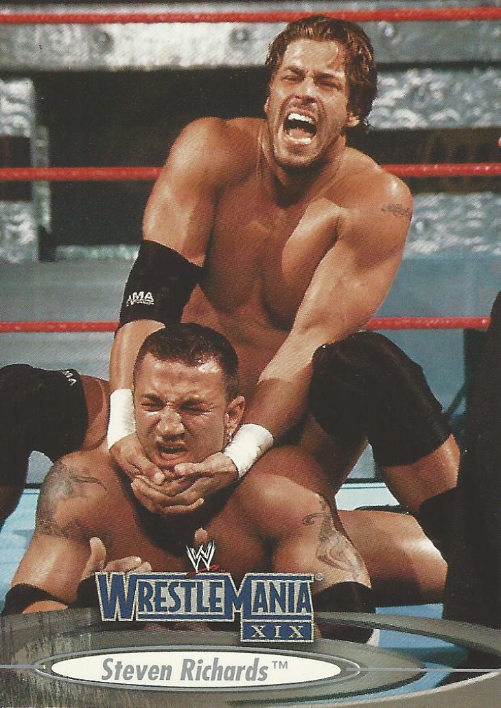 WWE Fleer Wrestlemania XIX 2003 Steven Richards #47