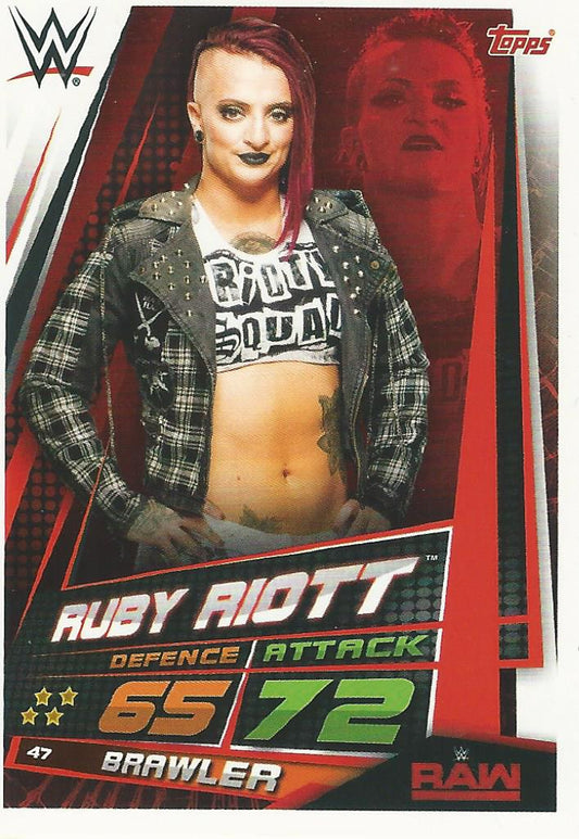 WWE Topps Slam Attax Universe 2019 Ruby Riott #47