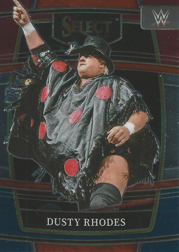 WWE Panini Select 2022 Red/Silver/Blue Dusty Rhodes #47