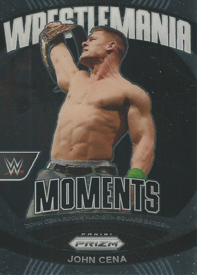 WWE Panini Prizm 2024 Wrestlemania Moments John Cena #38