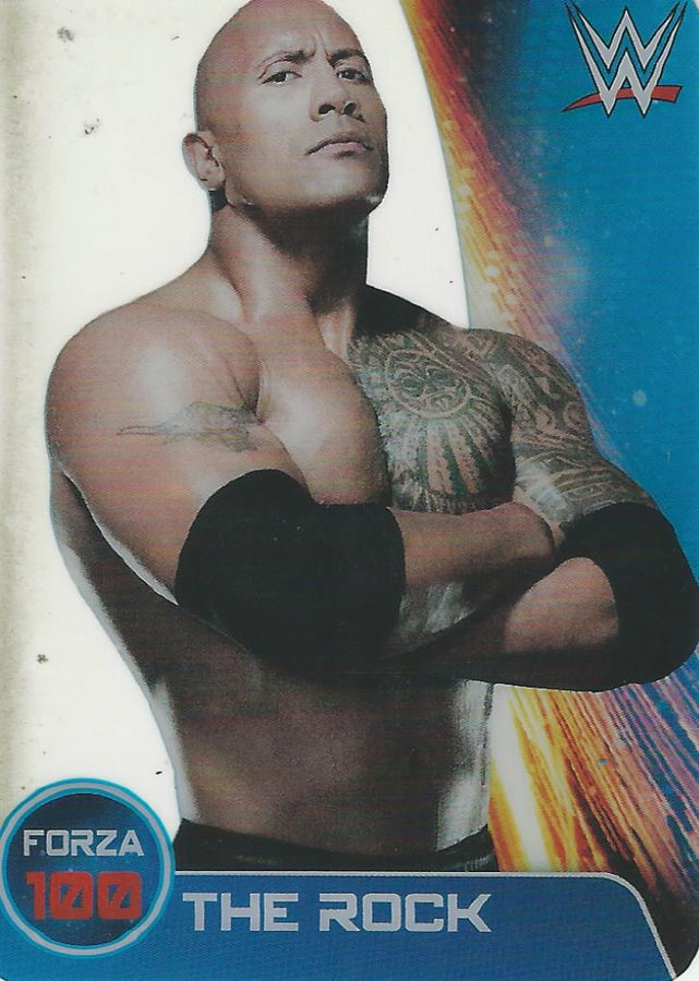 WWE Edibas Lamincards 2014 The Rock #47