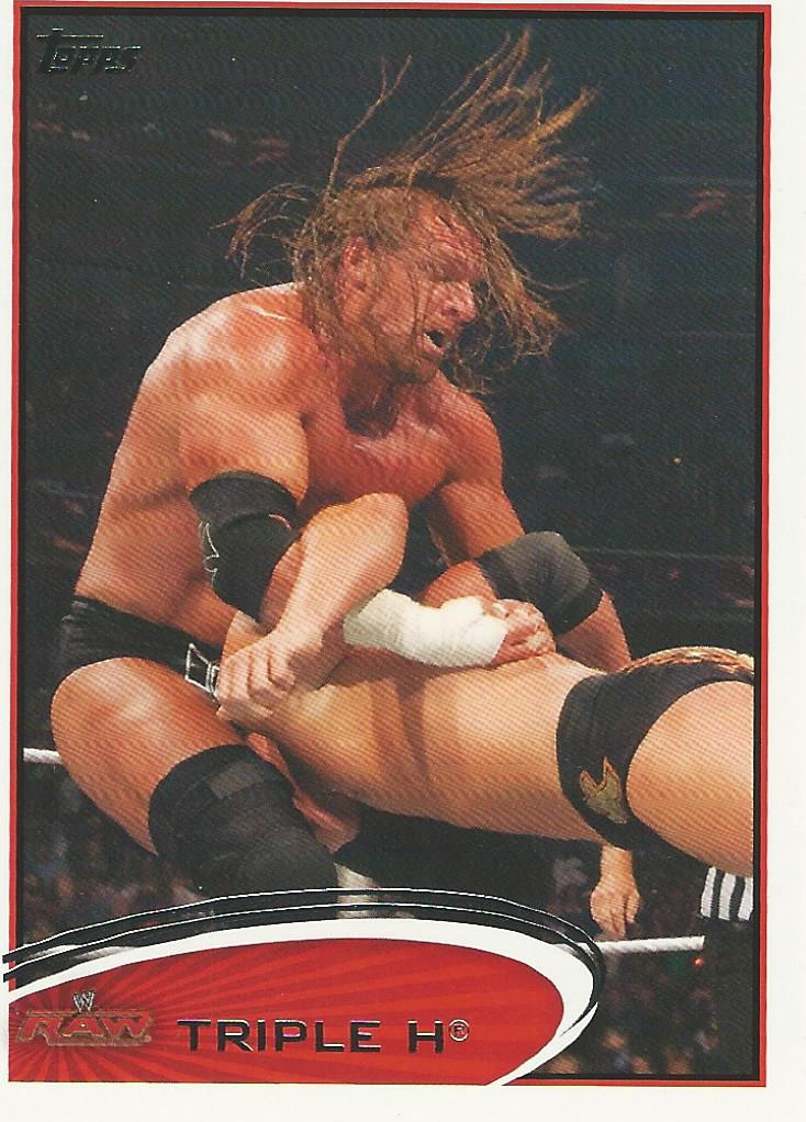 WWE Topps 2012 Triple H #47