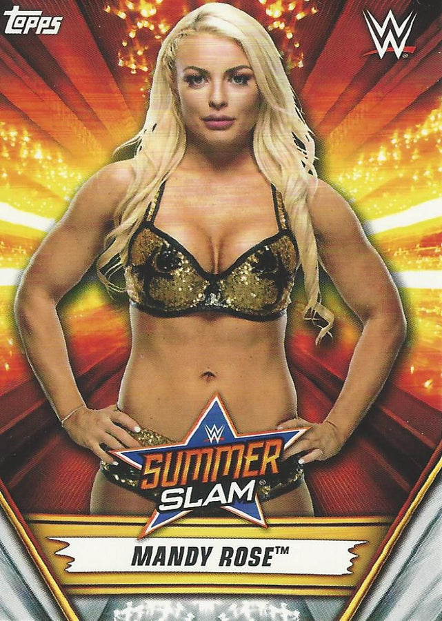 WWE Topps Summerslam 2019 Mandy Rose #47