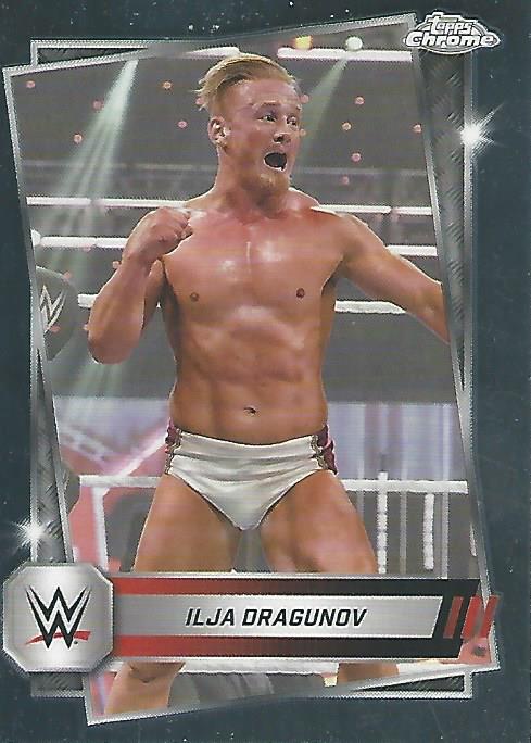 WWE Topps Chrome 2025 Trading Cards Ilja Dragunov No.47 PW Catalog